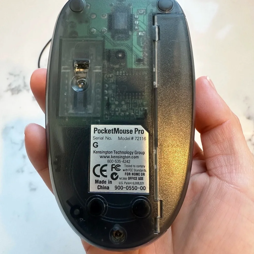 Kensington USB Wired, pocket Computer Mouse
